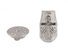 Pin de Solapa Yelmo Casco Templario Acero