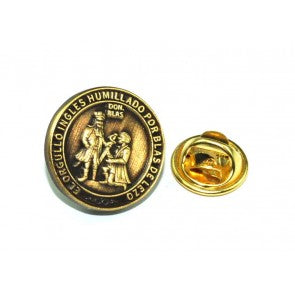 Pin de Traje Medalla de Blas de Lezo Homenaje Modelo Anverso