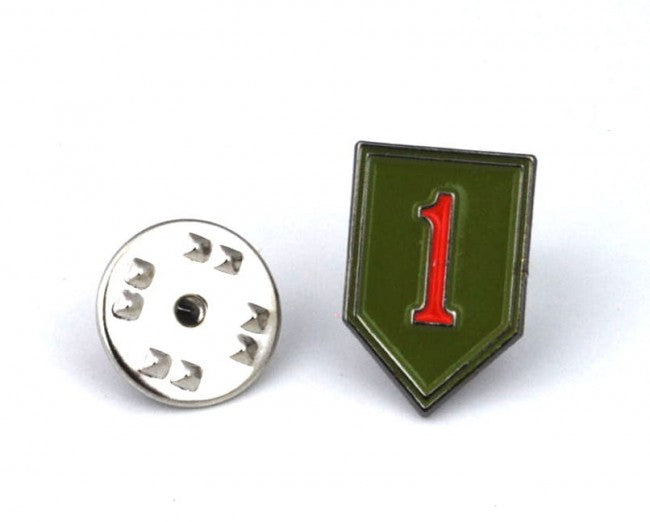 Pin de Traje Primera Division Americana de Infanteria 1st US Infantry Division Lapel Pin