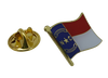 Pin de Solapa Bandera Estado North Carolina 15x10mm