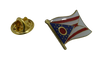 Pin de Solapa Bandera Estado Ohio 15x10mm