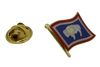 Pin de Solapa Bandera Estado Wyoming 15x10mm