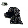 Pin de Solapa Labrador Negro 25x20mm