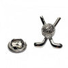 Pin de Solapa Palos de Golf con Pelota 20x15mm