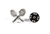 Pin Raquetas de Tenis Cruzadas