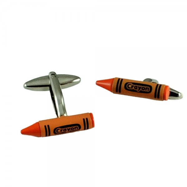 Gemelos Pintura de Cera Naranja - Crayon Orange