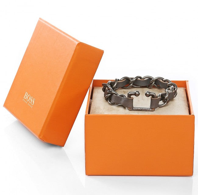 Pulsera de Piel Caballero Hugo Boss Orange Mowie