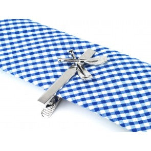 Pasador de corbata Remos Cruzados