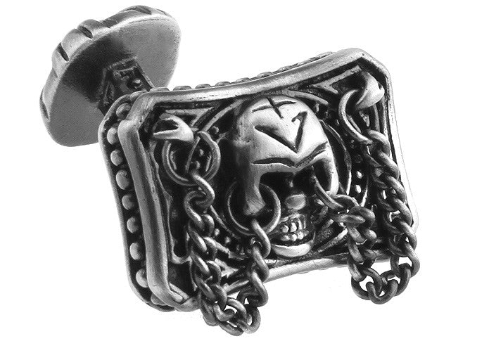 Gemelos Gothic Skull Chain