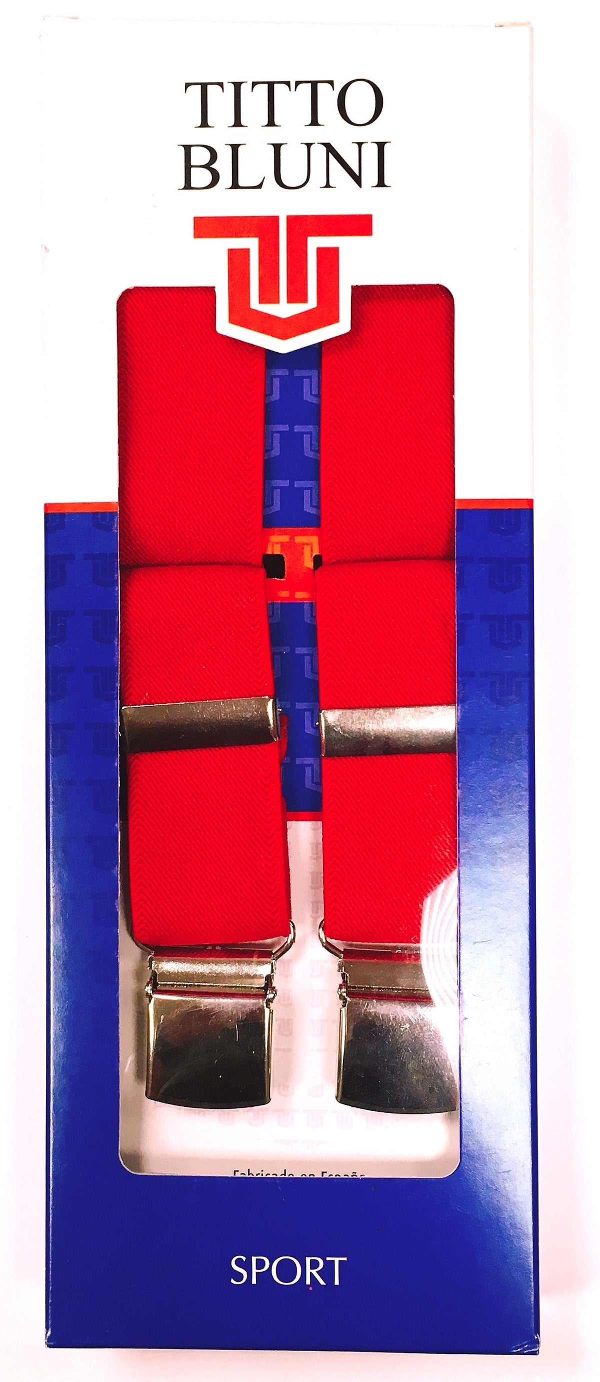 Tirantes Titto Bluni Color Rojo