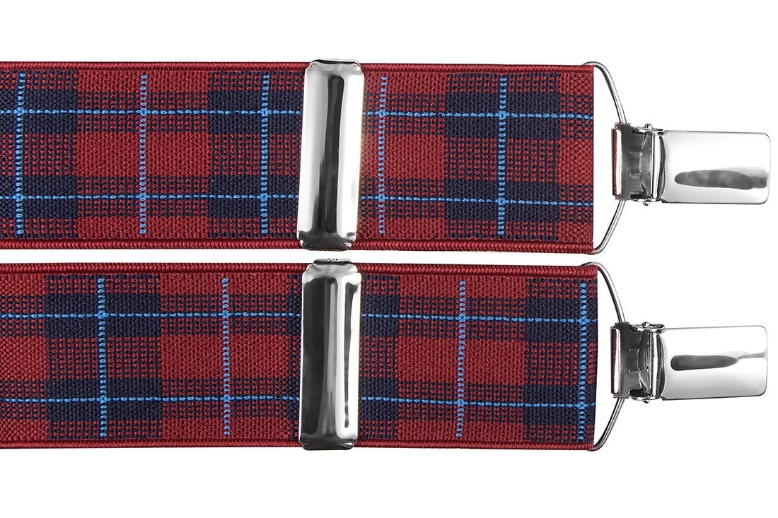 Tirantes para pantalones elásticos escoceses