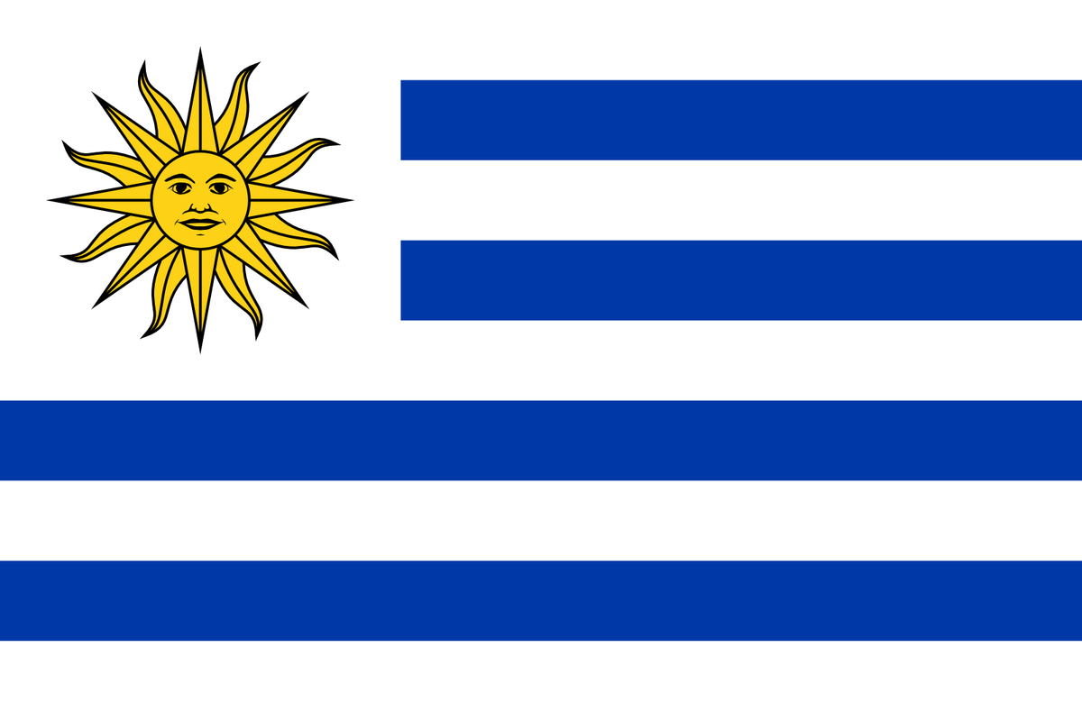 Bandera de Uruguay 90x150cm