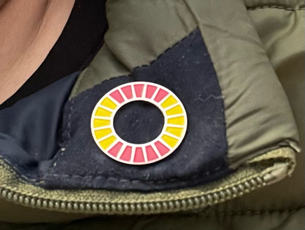 Pin de Solapa Agenda España 2030 - 25 mm