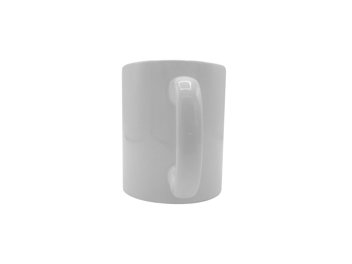 Taza de café con bandera ucrania y escudo del tridente de ucrania - 350ml