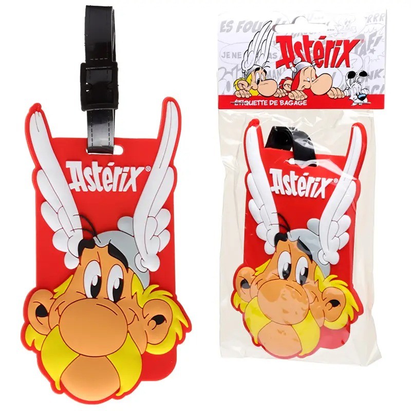 Identificador de Maleta de Asterix en Goma