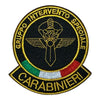 Parche Hook and loop - Carabinieri Gruppo Intervento Speciale 8,5x7,5cm