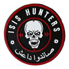 Gemelolandia | Parche con logo Isis hunters - 8 cm- Parche goma hook and loop | Parche Táctico | Originales Para Regalar | Parches militares