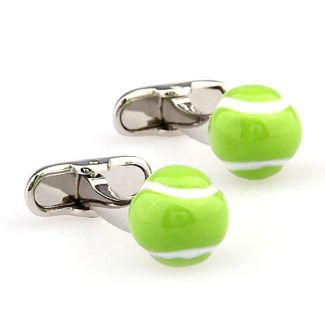 Gemelos para Camisa Pelota de Tenis 3D 01