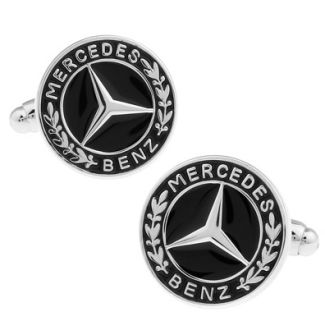 Gemelos para camisa de coche Mercedes 01