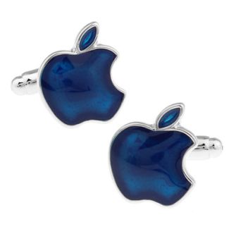 Gemelos para camisa de Informatico Apple 01