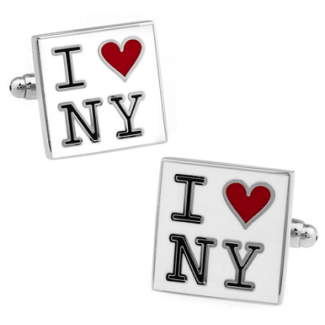 Gemelos para camisa I Love New York 01