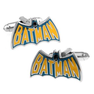 Gemelos para Camisa Batman Logo Retro 01