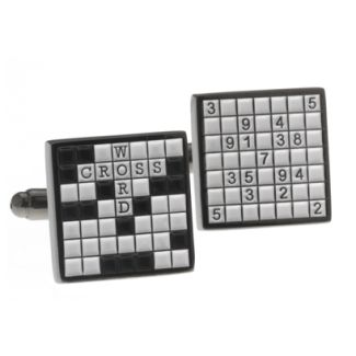 Gemelos para camisa Apalabrados y Sudoku 02