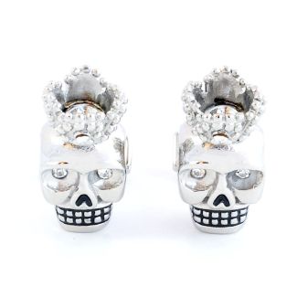 Gemelos para camisa Steel C Calavera Noble 04