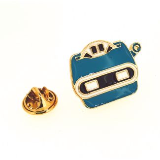 Pin de solapa Robot Face 25x20mm - Gemelolandia