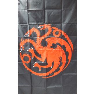 Bandera Casa Targaryen 90x150cm - Gemelolandia