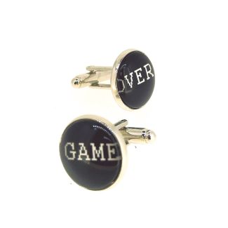 Gemelos de Camisa Magglass Game Over 16 mm - Gemelolandia