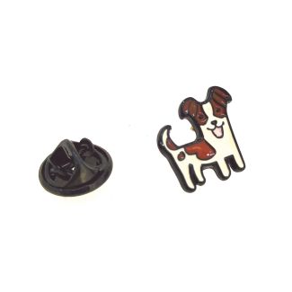 Pin de solapa Perrito 14x13mm - Gemelolandia