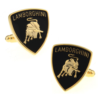 Gemelos para Camisa Lamborghini Dorado 01