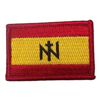 Gemelolandia | Parche de Bandera de España con Lema 'Noviembre Nacional 6 cm hook and loop - Orgullo Patriótico Diseño Único para Ropa y Accesorios - Para Aficionados a la Historia y la Moda