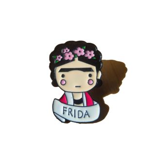 Pin de Solapa Frida Kahlo Flower - Gemelolandia