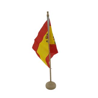 Bandera de Mesa España 16x10cm - Gemelolandia