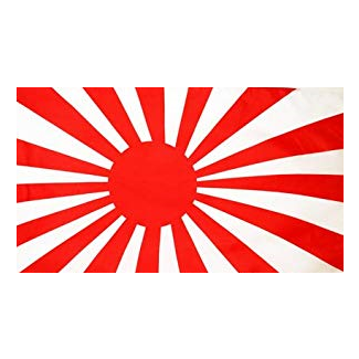 Bandera Japón en Guerra 90x150cm - Gemelolandia