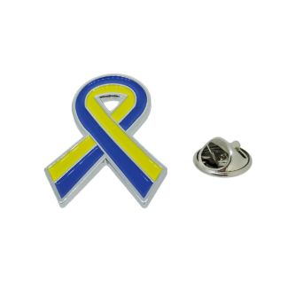 Pin Lazo bandera de ucrania 30x15mm - gemelolandia