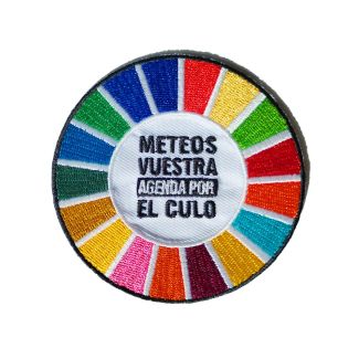 parche Meteos vuestra agenda 2030 por el culo 