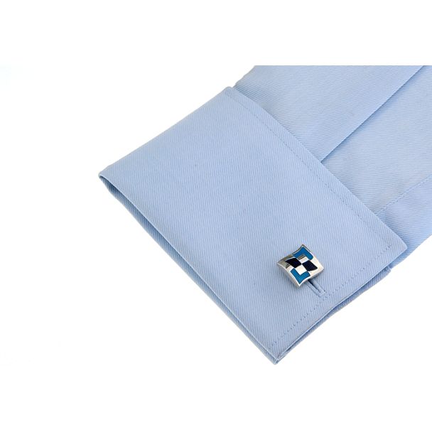 Gemelos para camisa Elegant Blue Emanel 04