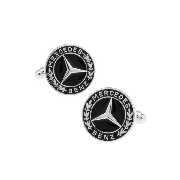 Gemelos para camisa de coche Mercedes 01