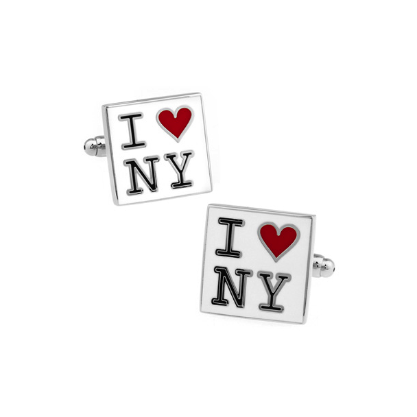 Gemelos para camisa I Love New York 01