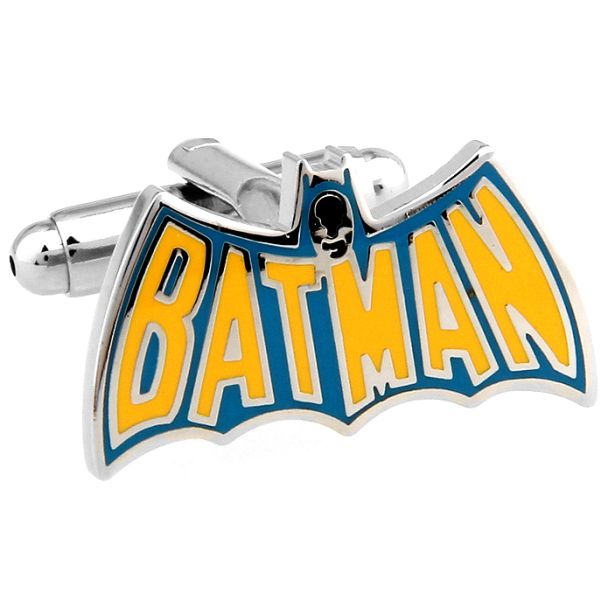 Gemelos para Camisa Batman Logo Retro 02