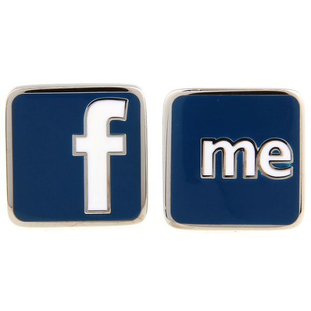 Gemelos para Camisa Facebook Me 04