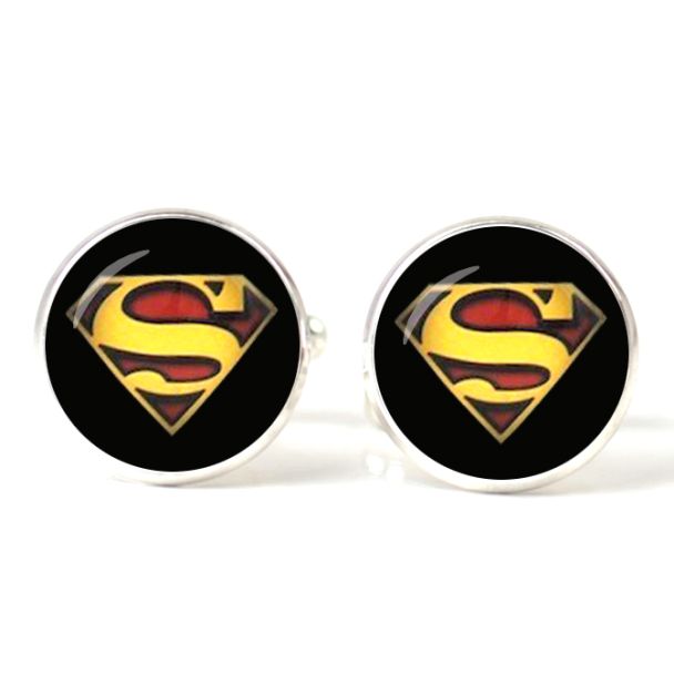 Gemelos para camisa Magglass Superman 02