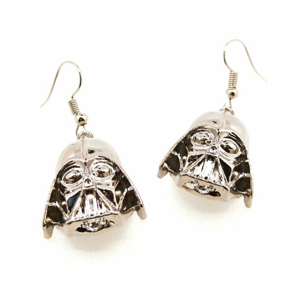 Pendientes Darth Vader Plated Face 24x20mm - Gemelolandia