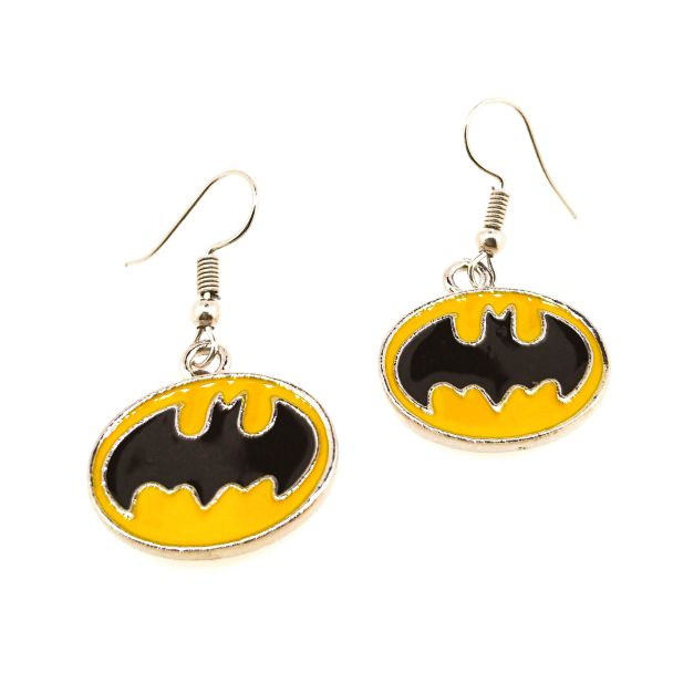 Pendientes Batman mod 2 20x15mm - Gemelolandia