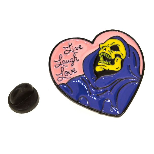 Pin de solapa Skelletor Corazón 33x30mm - Gemelolandia