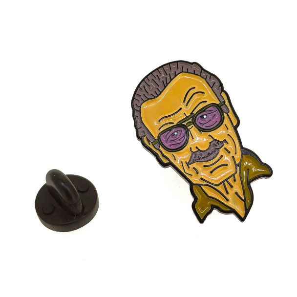 Pin de solapa Stan Lee Face 30x17mm - Gemelolandia