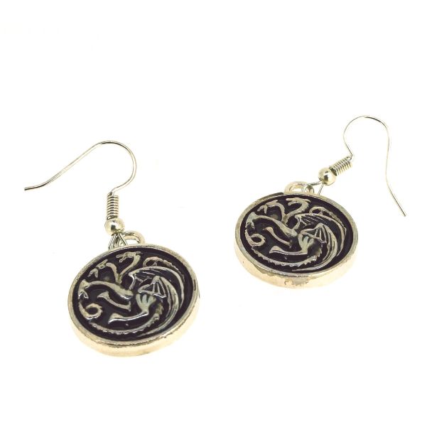 Pendientes Targaryen 18mm - Gemelolandia